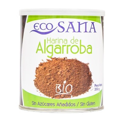 harina algarroba bio 350gr ecosana