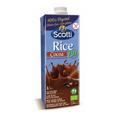 scotti bebida bio arroz y chocolate 1l