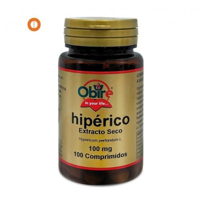 hiperico 100 mg ext seco 100 comprimidos obire