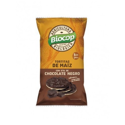 tortitas maiz chocolate negro biocop 95g